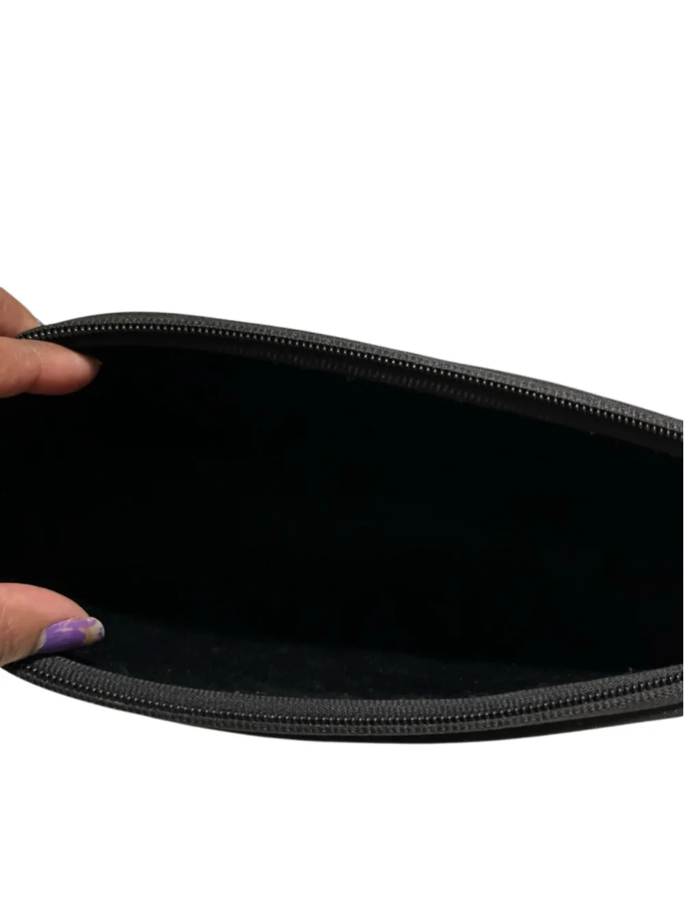 EUC SKIMS Cosmetic Bag One Size Black